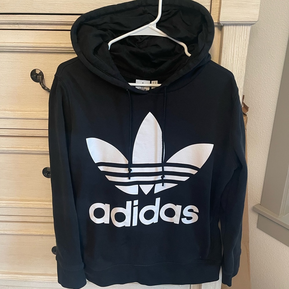 Adidas Womens Trefoil Hoodie Sweatshirt